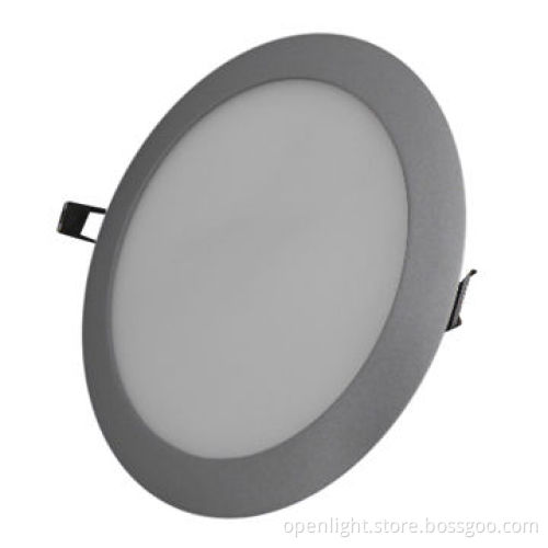LED Panel Light with Round Shape, More than 50,000 Hours Lifespan